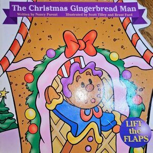 The Christmas Gingerbread Man Nancy Parent 2002 Hardcover‎ Picture Book